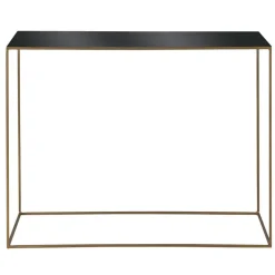 3S. x Home Console Métal Gris Bleu OLIA Sale