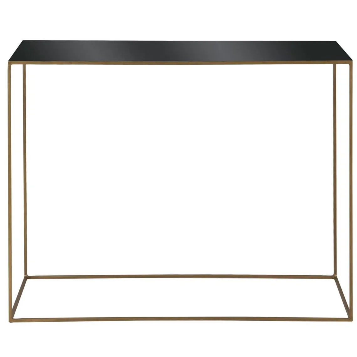 3S. x Home Console Métal Gris Bleu OLIA Sale