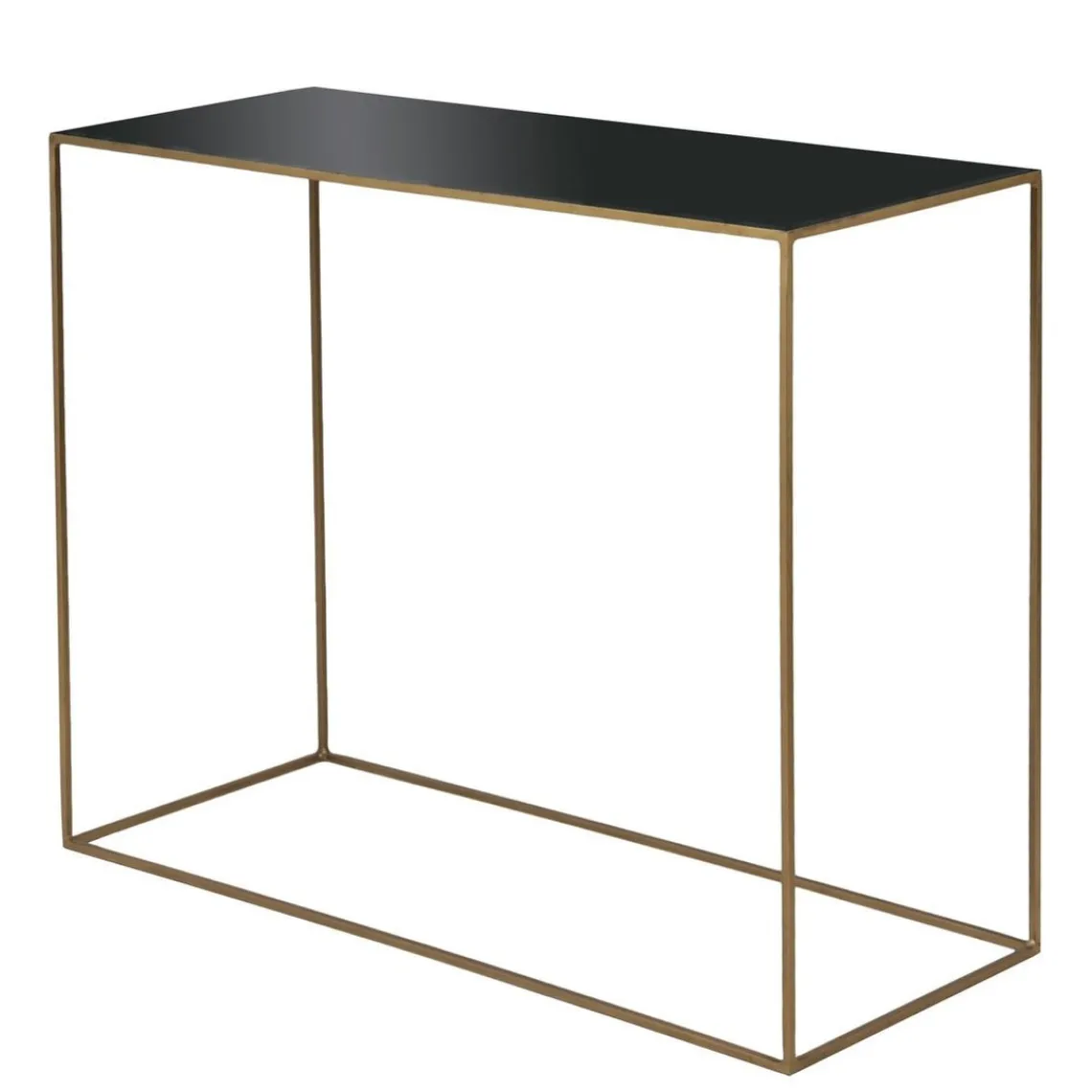 3S. x Home Console Métal Gris Bleu OLIA Sale