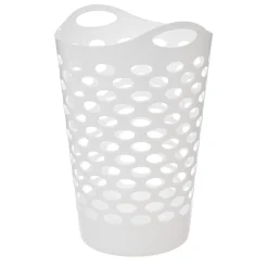 3S. x Home Corbeille 60L Flexible Blanc New