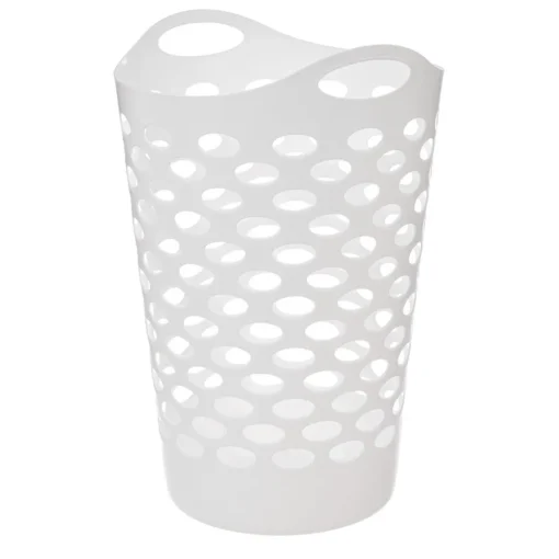 3S. x Home Corbeille 60L Flexible Blanc New