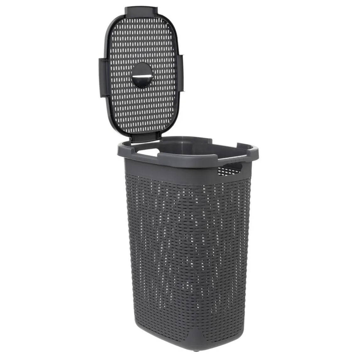 3S. x Home CORBEILLE 60L GRIS BETON RATTAN