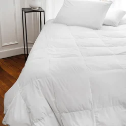 Toison d’or Couette tempérée percale de coton PLUMDOR Blanche Outlet
