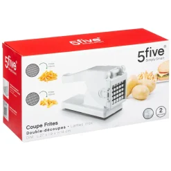 3S. x Home Coupe frites lame inox blanc New