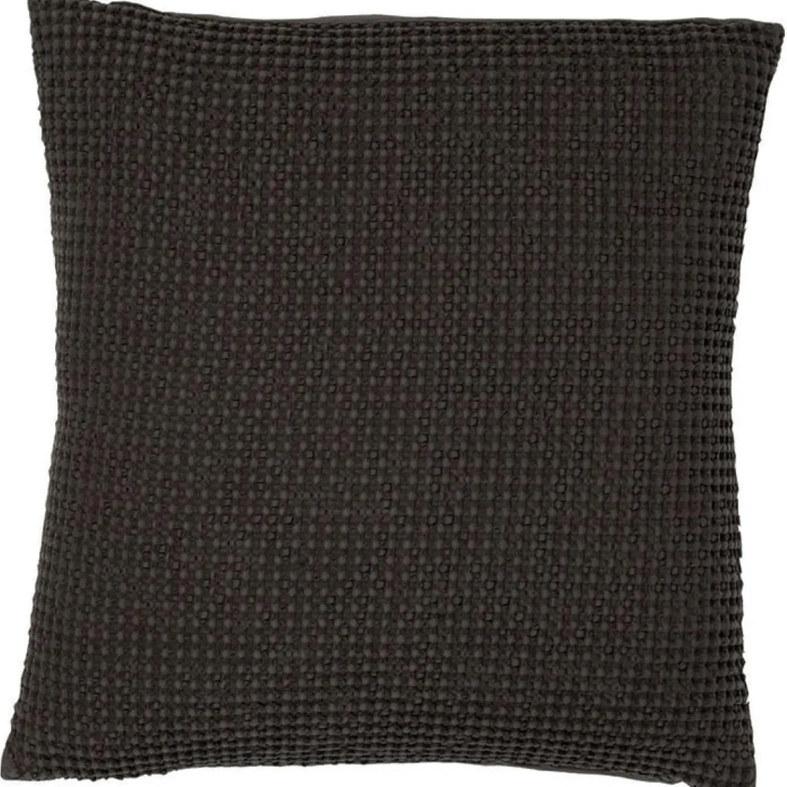 Maison Vivaraise Coussin coton Maia Noir Carbone New