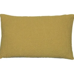 Maison Vivaraise Coussin coton Maia Vert Badiane Outlet