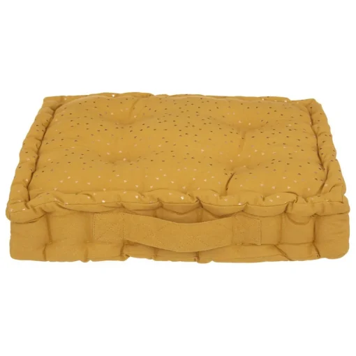 3S. x Home Coussin de sol enfant Jaune Hot