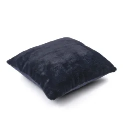Today Coussin Fausse fourrure 45 x 45 HORS PISTE Navy Best