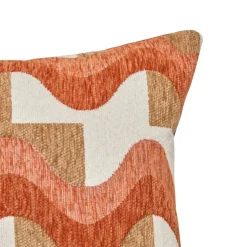 3S. x Home Coussin Floe 58x38cm - Ambre Hot