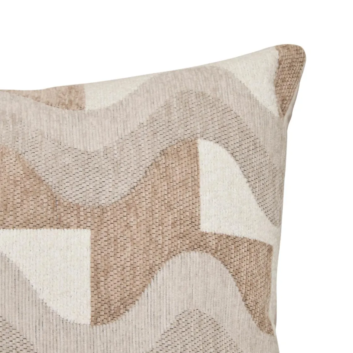 3S. x Home Coussin Floe 58x38cm - beige lin Clearance