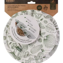 3S. x Home COUVERCLE EN TISSU REUTILISABLE CUPPA Online