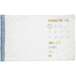 3S. x Home Couverture photo “Étoiles” bébé rose bleu Outlet