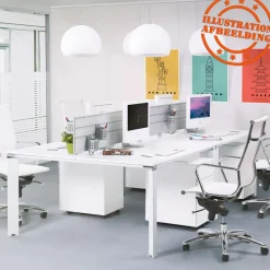 ALTEREGO Écran de séparation 'PAVU' pour bureau Outlet