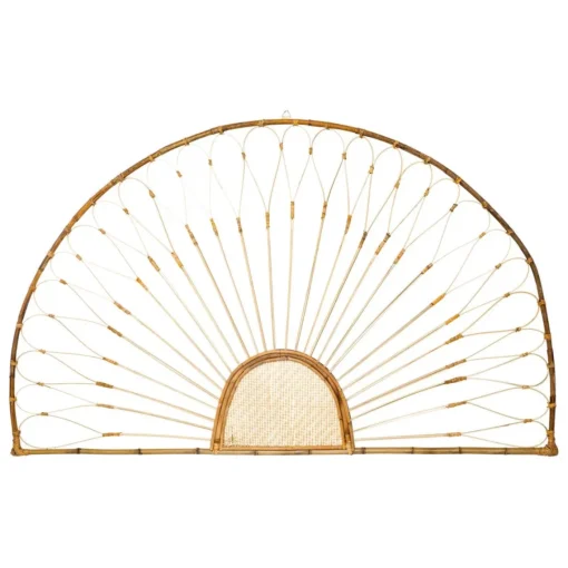 3S. x Home Déco murale à suspendre en rotin et bambou Outlet