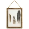 3S. x Home Déco murale bombée plume Jonas Bois Hot