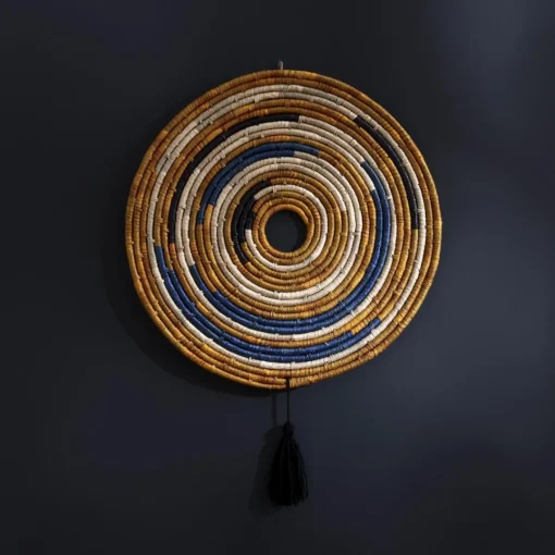 Becquet Déco murale cercle tricolore Chelette Outlet
