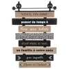 3S. x Home Déco murale en bois & métal 48x72cm Sale
