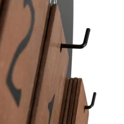 3S. x Home Déco murale Fabricio Noir Discount