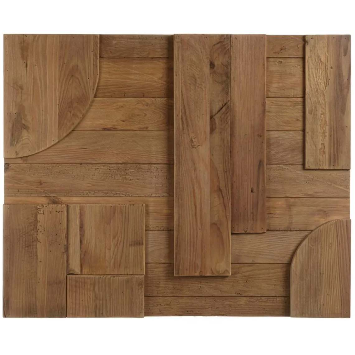 Macabane Décoration murale B formes géométriques en Pin recyclé SANDY Marron Online