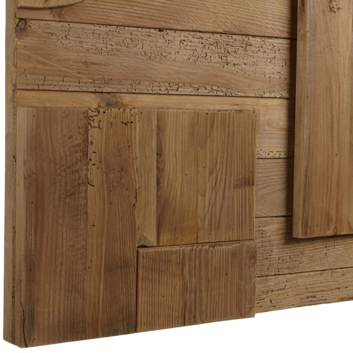 Macabane Décoration murale B formes géométriques en Pin recyclé SANDY Marron Online