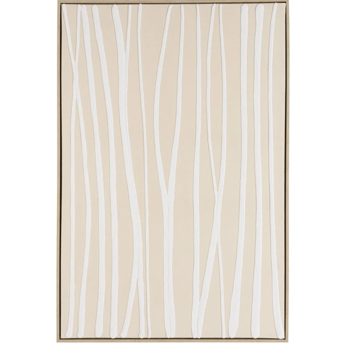 Macabane Décoration murale B lignes abstraites, cadre naturel HOMER Best