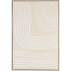 Macabane Décoration murale C lignes abstraites, cadre naturel HOMER Online