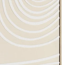 Macabane Décoration murale C lignes abstraites, cadre naturel HOMER Online