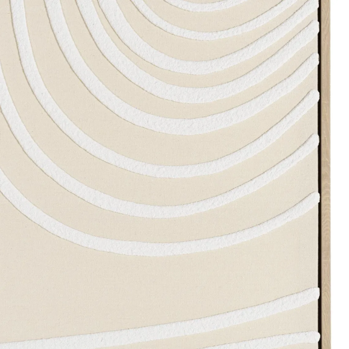 Macabane Décoration murale C lignes abstraites, cadre naturel HOMER Online