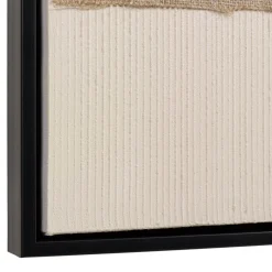 Macabane Décoration murale formes abstraites n°2, cadre noir HOMER Discount