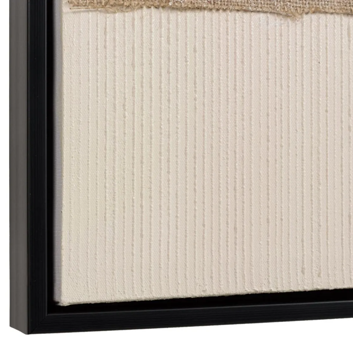 Macabane Décoration murale formes abstraites n°2, cadre noir HOMER Discount