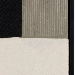 Macabane Décoration murale formes abstraites n°2, cadre noir HOMER Discount