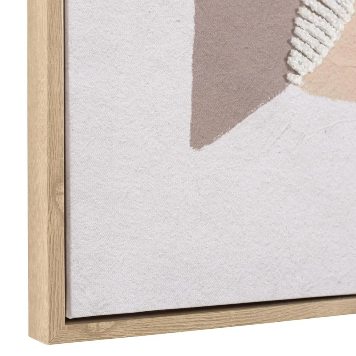 Macabane Décoration murale formes abstraites n°1, cadre naturel HOMER Hot