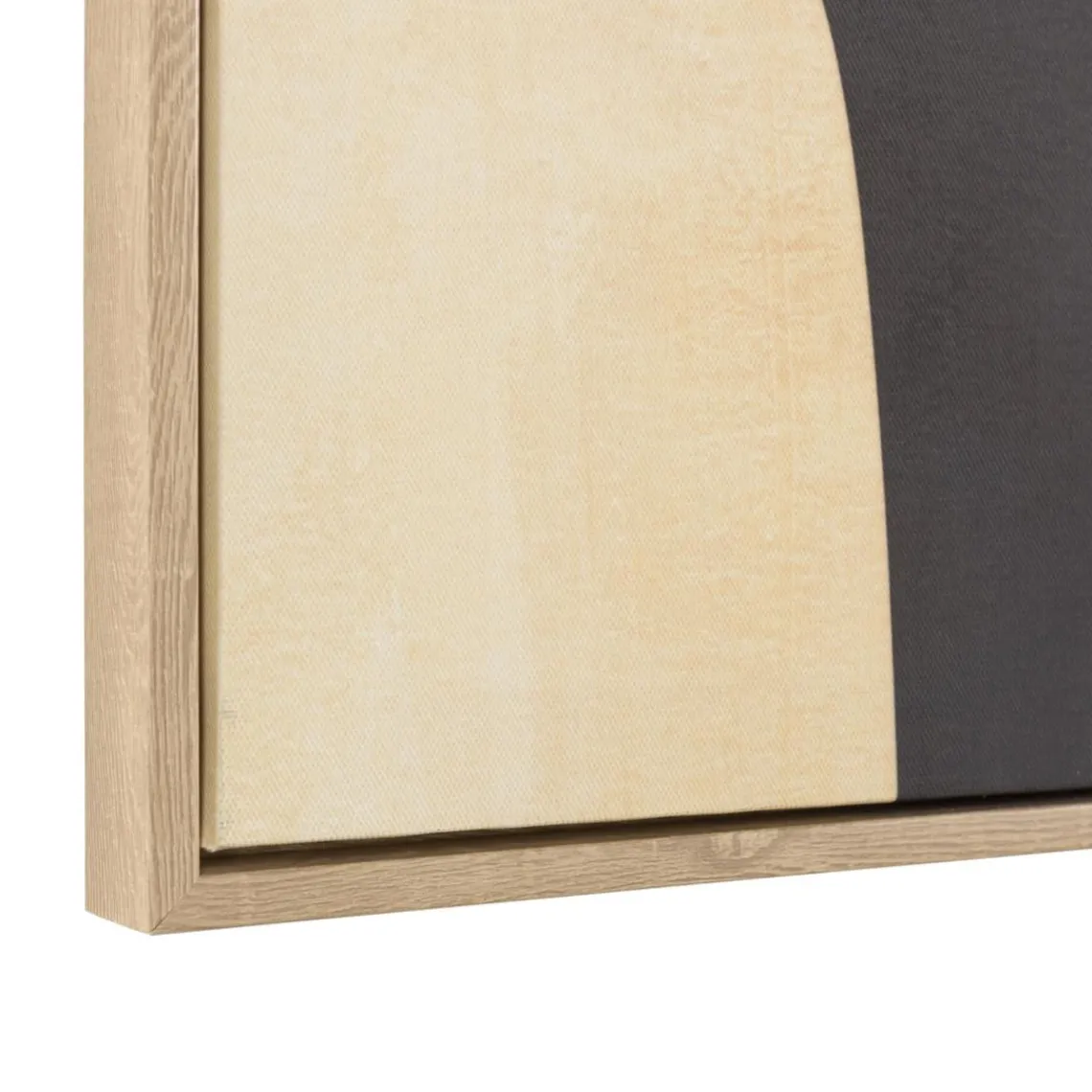 Macabane Décoration murale imprimés abstraits, cadre naturel HOMER New