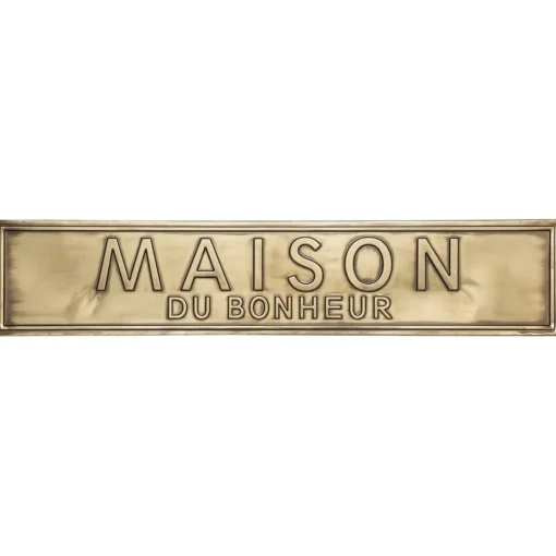3S. x Home Décoration Murale Métal Embossé Clearance