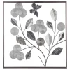 3S. x Home Décoration murale métal silver 50X50 Clearance