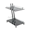3S. x Home Desserte design Revue plateaux en verre trempé Sale