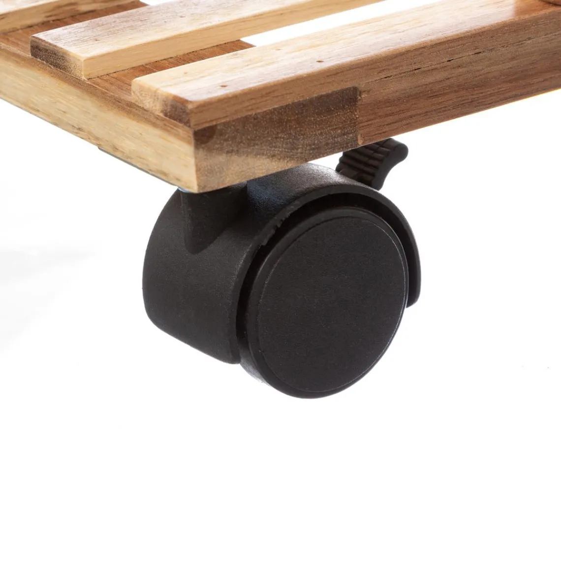 3S. x Home Desserte Roul 4 Plat Lea Noir Online