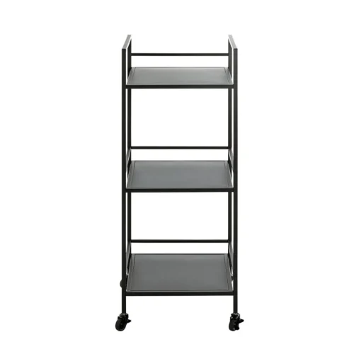 3S. x Home Desserte trois niveaux en métal noir Best