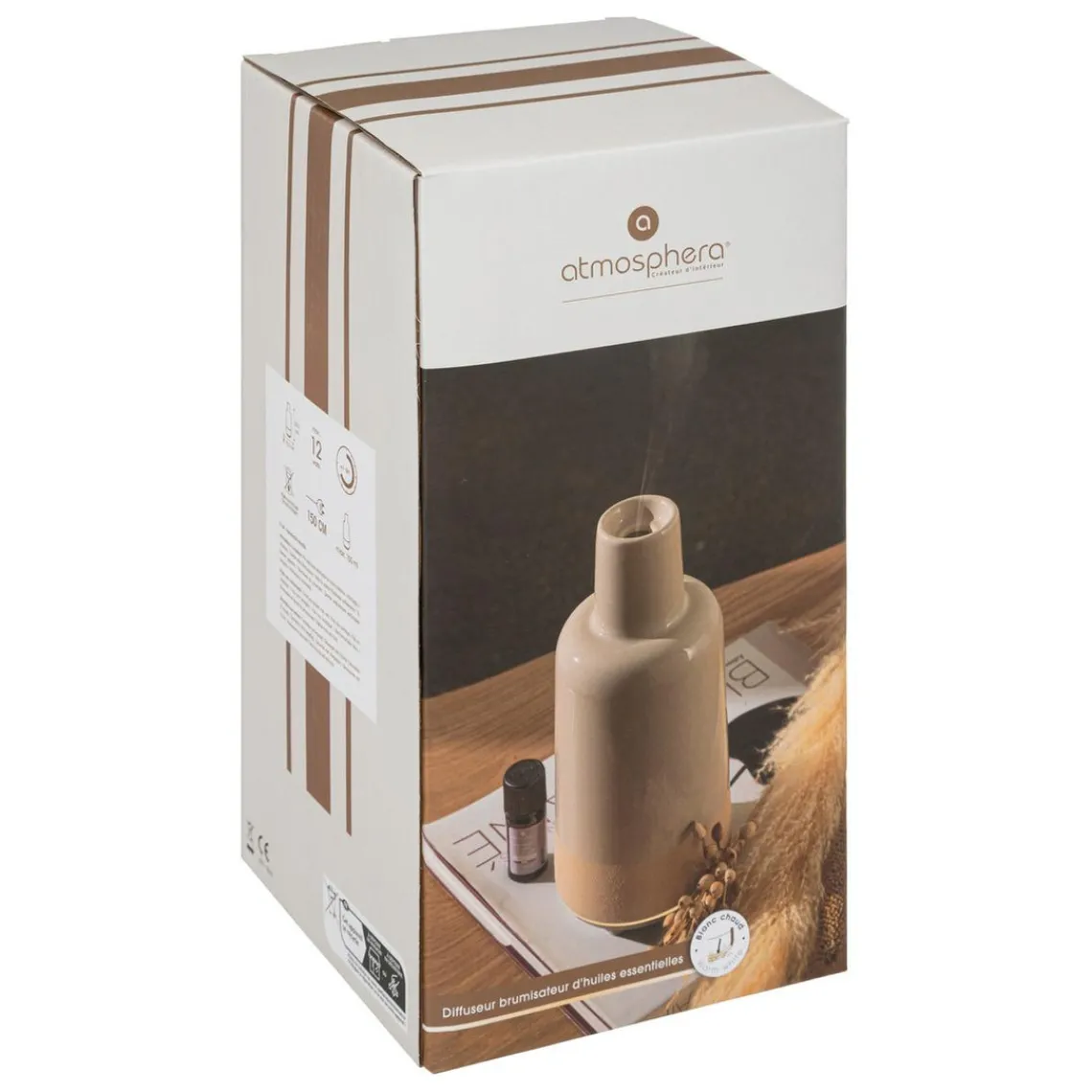 3S. x Home Diffuseur d'huiles essentielles Beige New