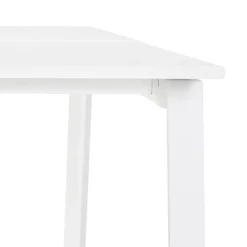 ALTEREGO Double bureau bench ou table de réunion 'AMADEUS' en bois et métal blanc Clearance