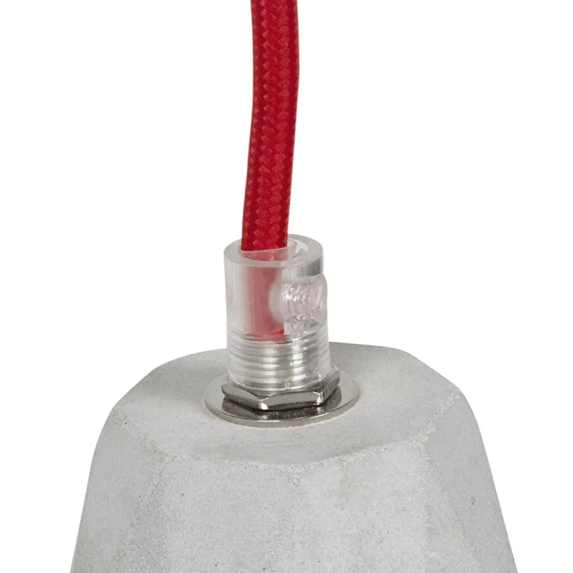 ALTEREGO Douille design 'SOKET' grise effet béton Sale