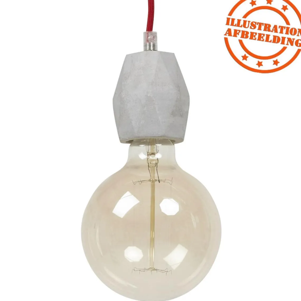 ALTEREGO Douille design 'SOKET' grise effet béton Sale