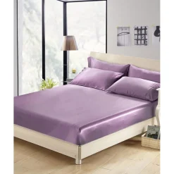 LilySilk Drap Housse en Soie Sans Couture Violet Online