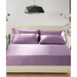 LilySilk Drap Housse en Soie Sans Couture Violet Online