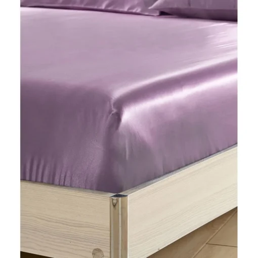 LilySilk Drap Housse en Soie Sans Couture Violet Online