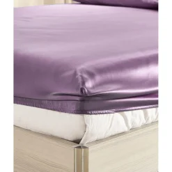 LilySilk Drap Housse en Soie Sans Couture Violet Online