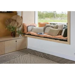 Maison Vivaraise Édredon uni Laly Olive 85 x 200 Hot