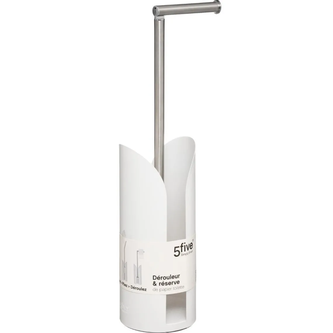 3S. x Home Dérouleur en Tige Flexible Blanc Best