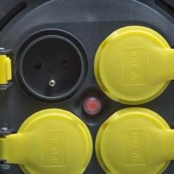 3S. x Home Enrouleur Extérieur 25 M 4 Prise IP44 Hot