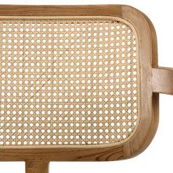 Macabane Ensemble canapé 2 places 2 fauteuils et 1 table basse FLORES en teck WILL Marron Online